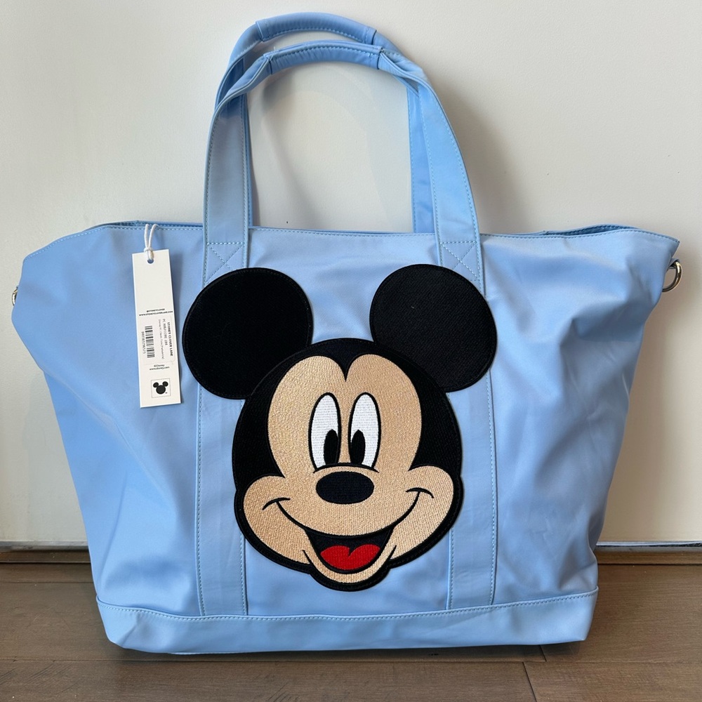 Periwinkle Classic Tote Mickey Mouse